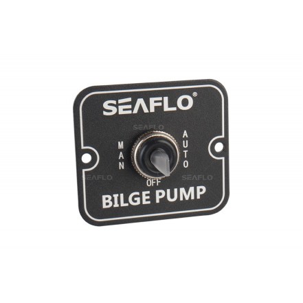 Seaflo 3 Way Bilge Switch Panel