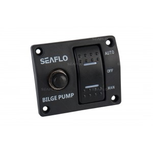 Seaflo 3 Way Bilge Switch Panel