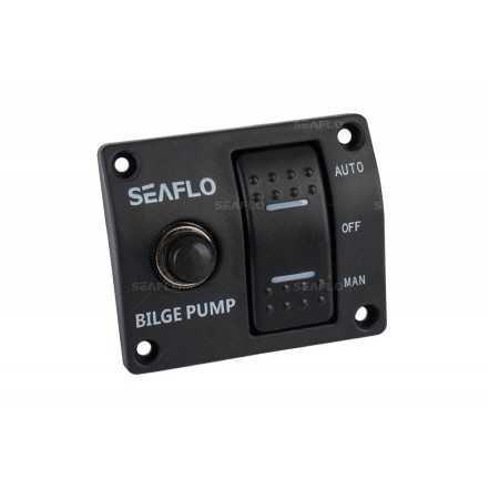 Seaflo 3 Way Bilge Switch Panel
