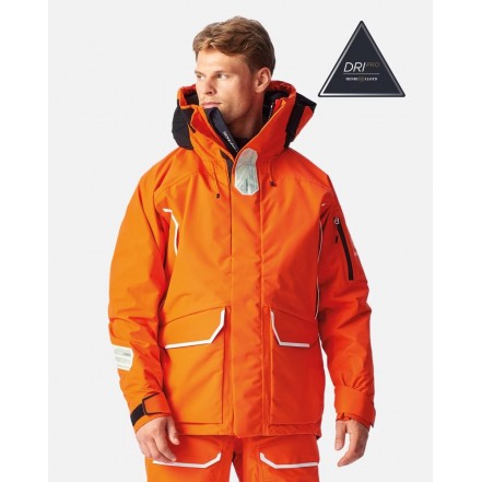 Henri Lloyd Men's Elite Jacket Orange Large