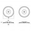Tecnoseal 70mm Flange Disc Anode Pair
