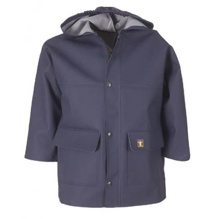 Guy Cotten Children's Derby Oilskin Jacket Navy