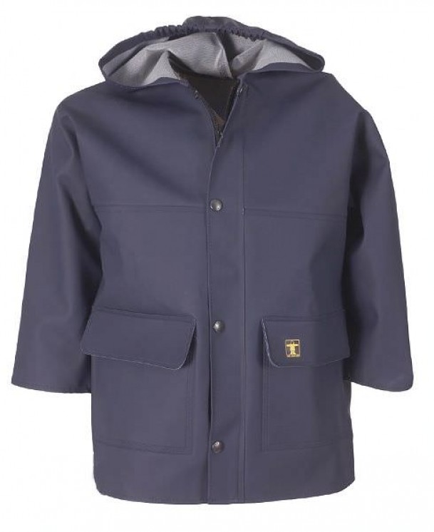 Guy Cotten Children's Derby Oilskin Jacket Navy