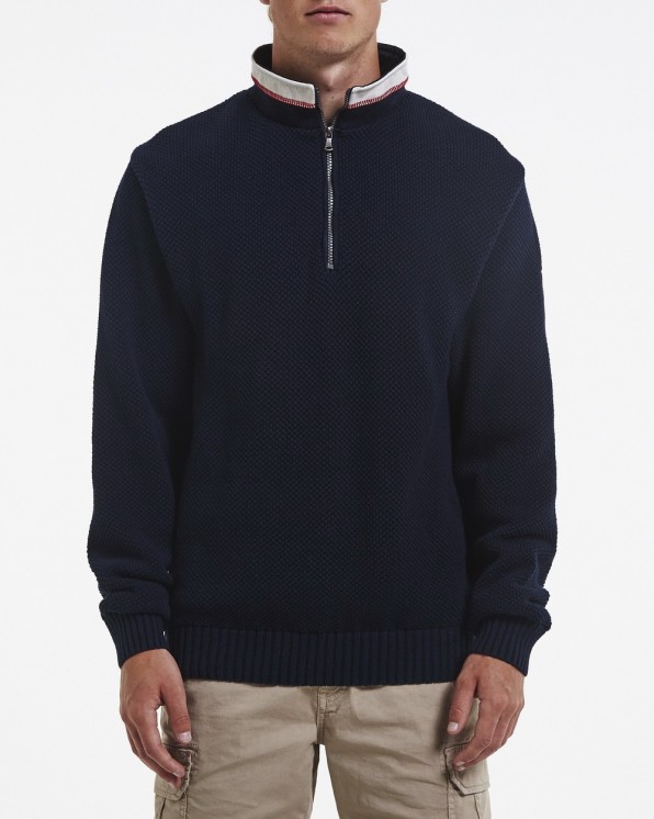 holebrook zipper windproof sweater
