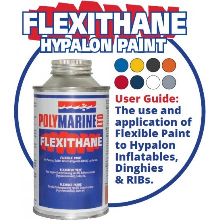 Polymarine Flexithane Hypalon Paint 500 mls