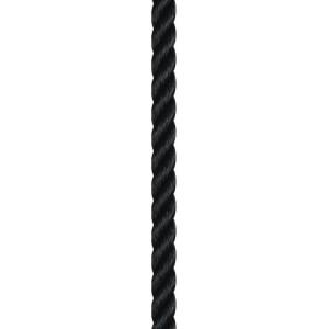Liros 3-Strand Poly Rope Black (Per Metre)
