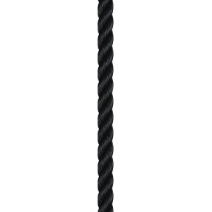 Liros 3-Strand Poly Rope Black (Per Metre)