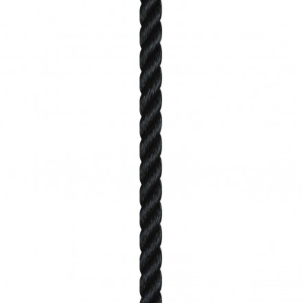 Liros 3-Strand Poly Rope Black (Per Metre)