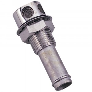 C Quip S/S Tank Vent Straight For 19mm Hose