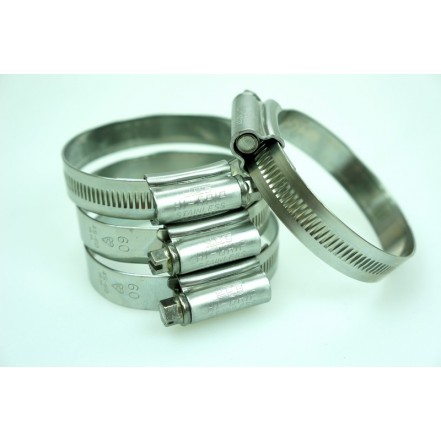 JCS Hi-Grip Hose Clips Stainless Steel