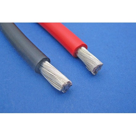Aquafax Tinned Cable 29amp 2.5mmsq 2 Core Round Black Sheath Per Metre