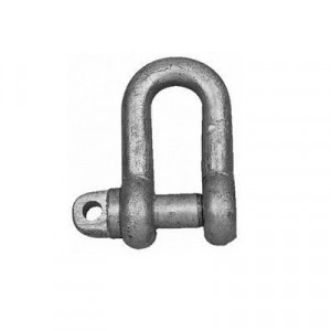 Waveline D Shackle Galvanised (Untested)