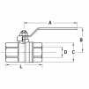 Aquafax DZR Brass Ball Valve