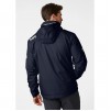 Helly Hansen Crew Hooded Mid Layer Jacket Navy