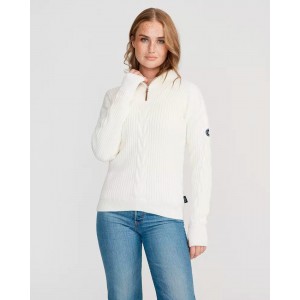 Holebrook Valborg T Neck WP Off White