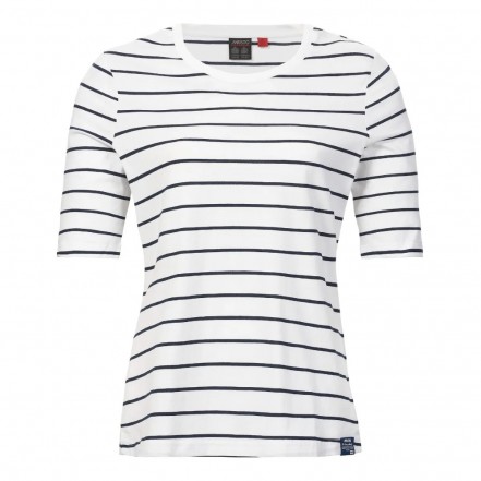 Musto Women's Marina Stripe Tee White