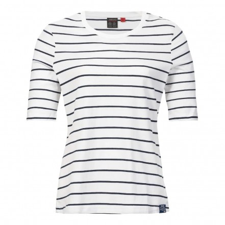 Musto Women's Marina Stripe Tee White