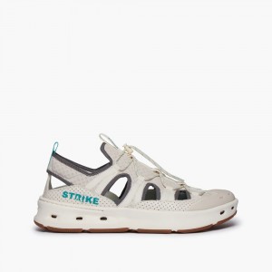 Strike Bluefin Sandal Off White