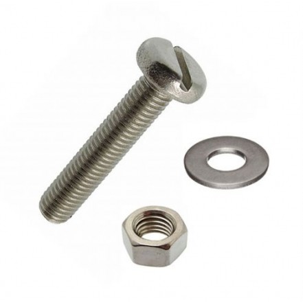 Holt Marine Machine Screw Stainless Steel Pan Head M3 25mm