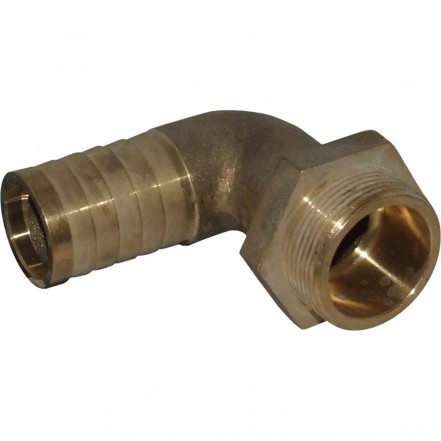 Aquafax Hose Tail Bronze 90deg Male