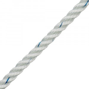 Liros 3-Strand Prestretched Polyester White