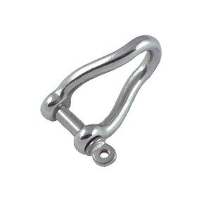 Waveline Twisted Shackle Stainless Steel